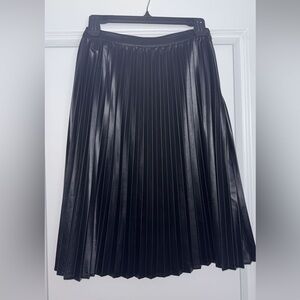 Monteau Midi Black Skirt